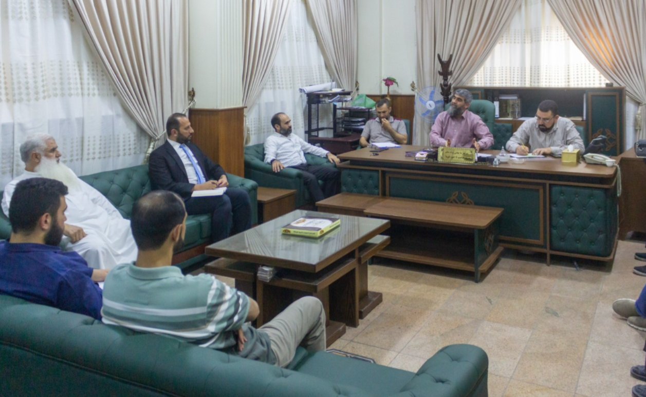 لقاء جمع مديرية منطقة التل ومجلس مدينة التل وجمعية إنعاش الفقير ولجنة التنمية. 💚